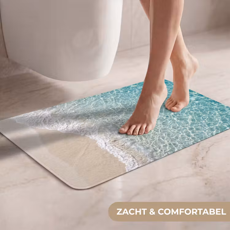 WC Mat - Kust - Zand - Blauw — 7