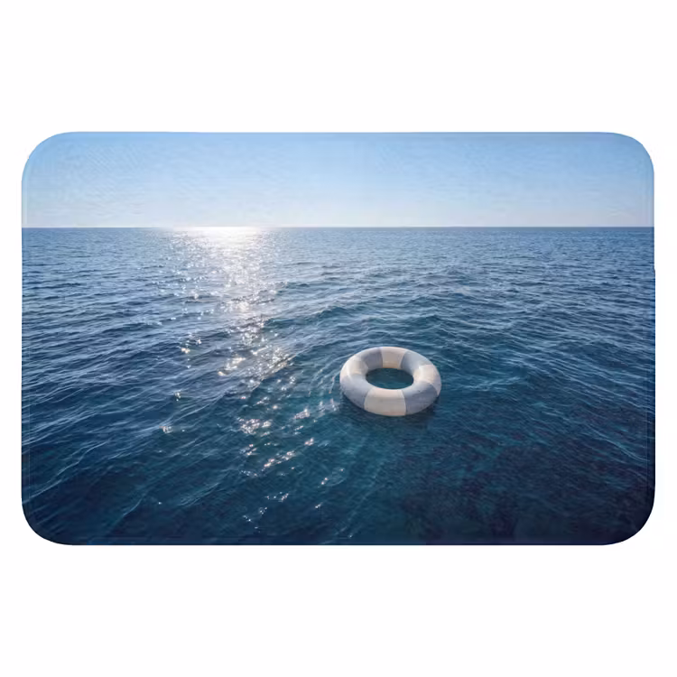 WC Mat - Oceaan - Zwemband - Horizon — 1
