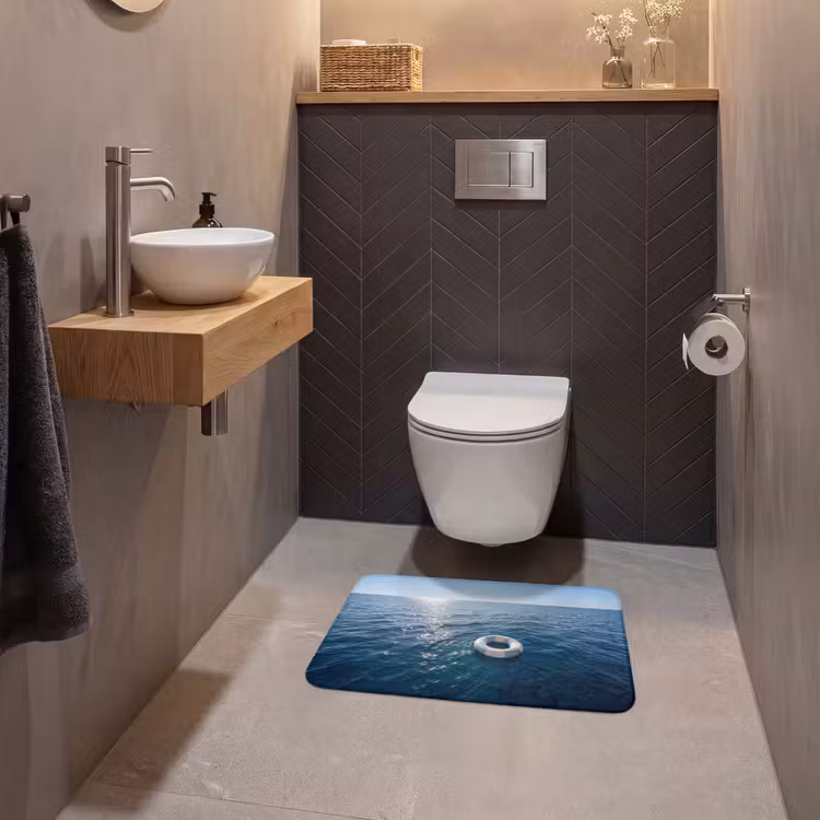 WC Mat - Oceaan - Zwemband - Horizon — 2