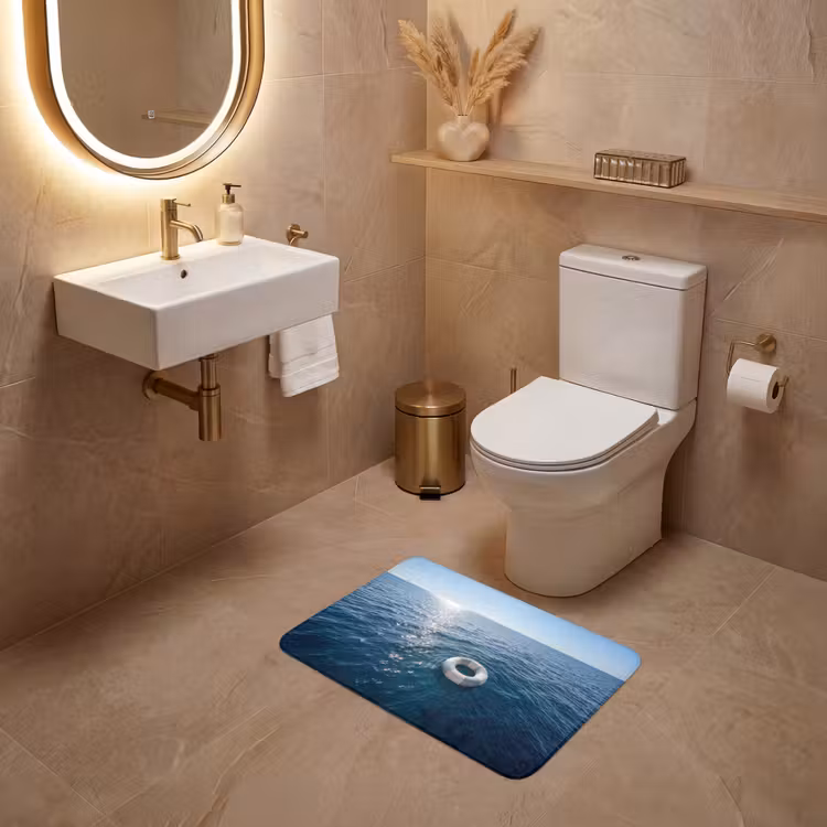 WC Mat - Oceaan - Zwemband - Horizon — 4