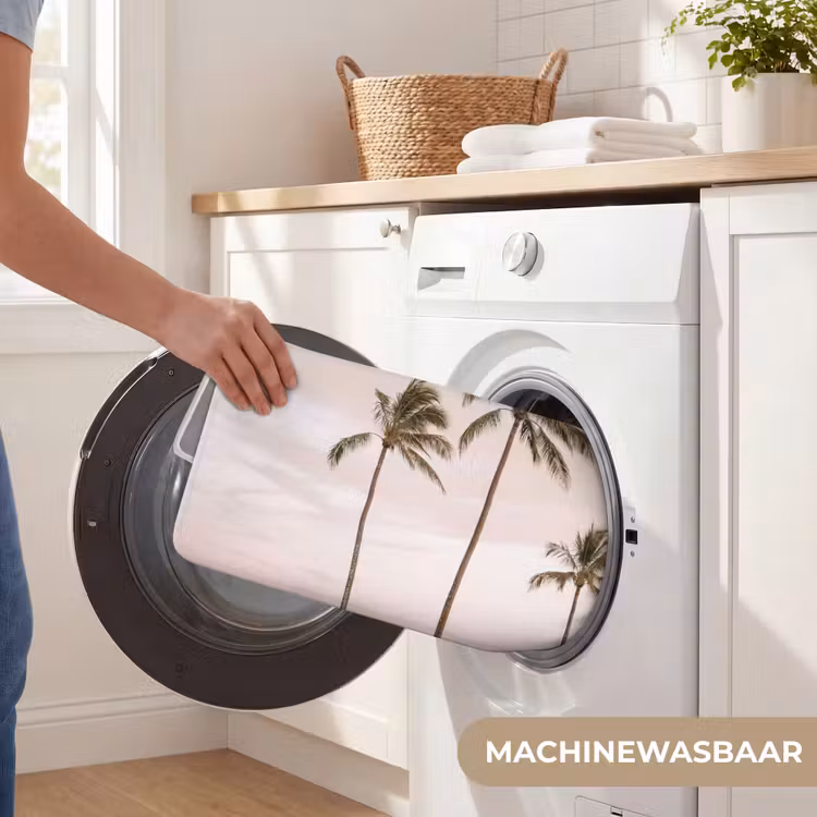 WC Mat - Palmbomen - Zonsondergang - Roze — 5