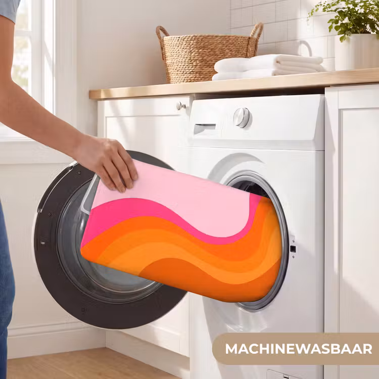 WC Mat - Retro - Waves - Kleurrijk — 5