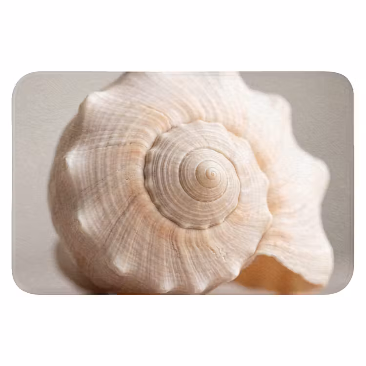 WC Mat - Schelp - Detail - Beige — 1