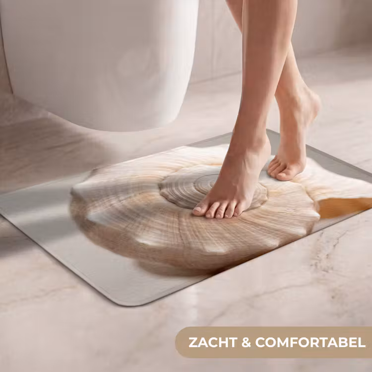 WC Mat - Schelp - Detail - Beige — 7