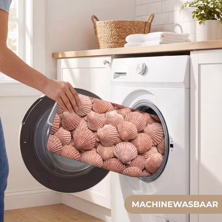 WC Mat - Schelpen - Patroon - Roze — 5