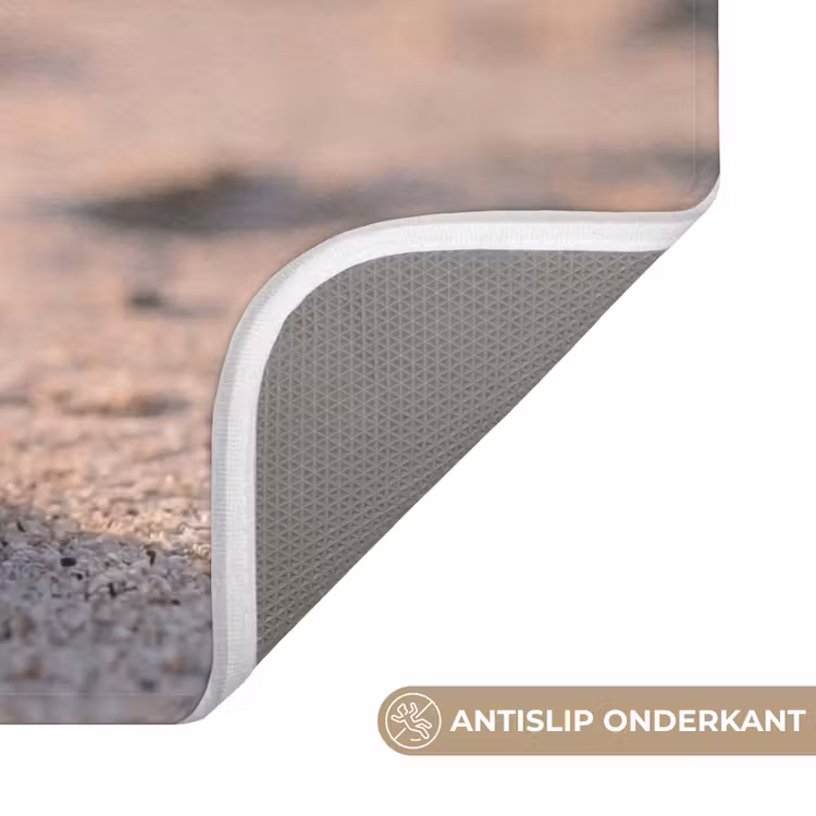 WC Mat - Stenen - Zand - Roze — 3