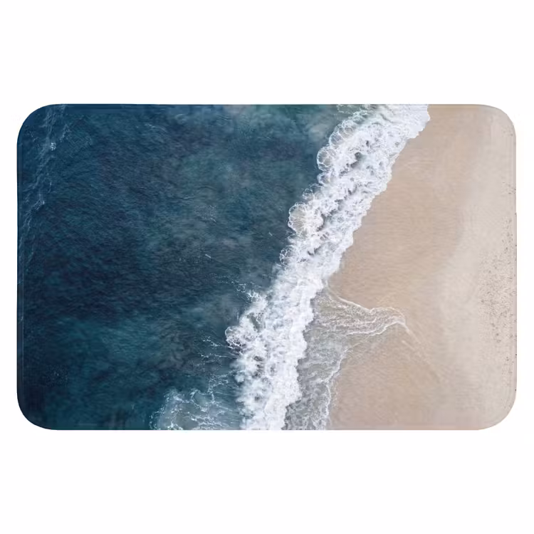 WC Mat - Strand - Zee - Golven — 1