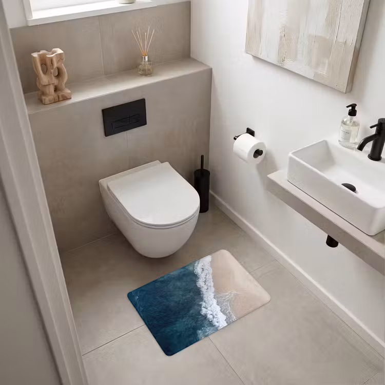 WC Mat - Strand - Zee - Golven — 6