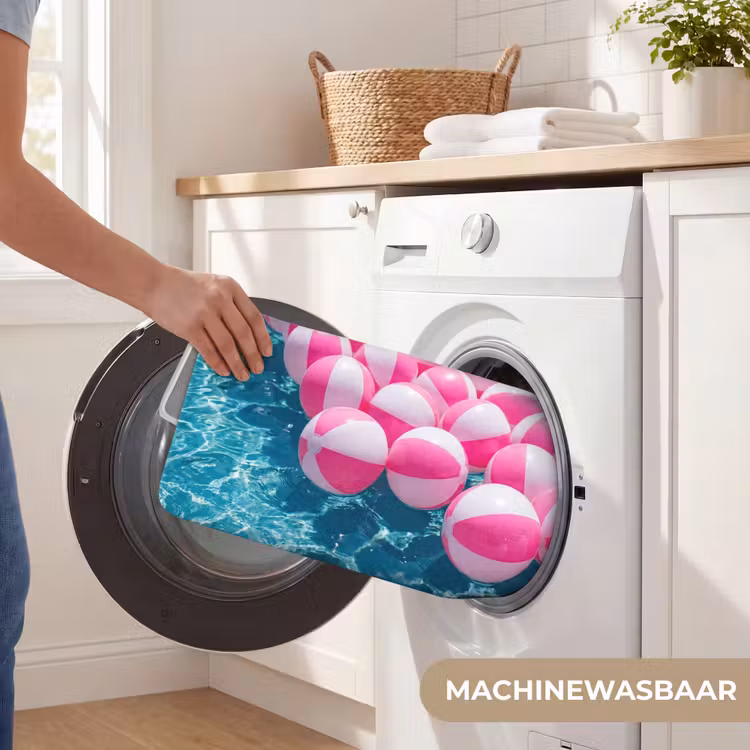 WC Mat - Strandballen - Roze - Water — 5