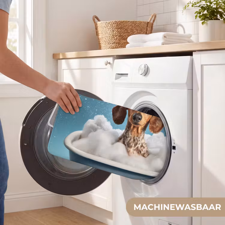 WC Mat - Teckel - Bad - Schuim - Waterdruppels — 5