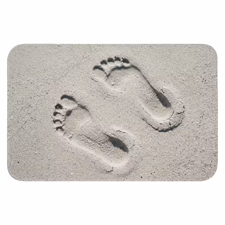 WC Mat - Voeten - Zand - Zee — 1
