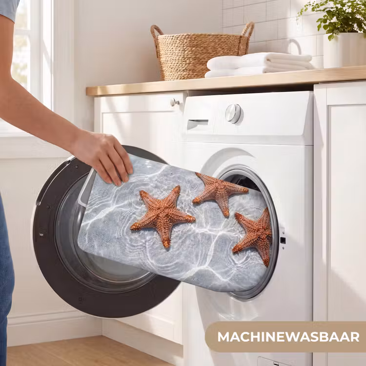 WC Mat - Zeesterren - Water - Helder — 5