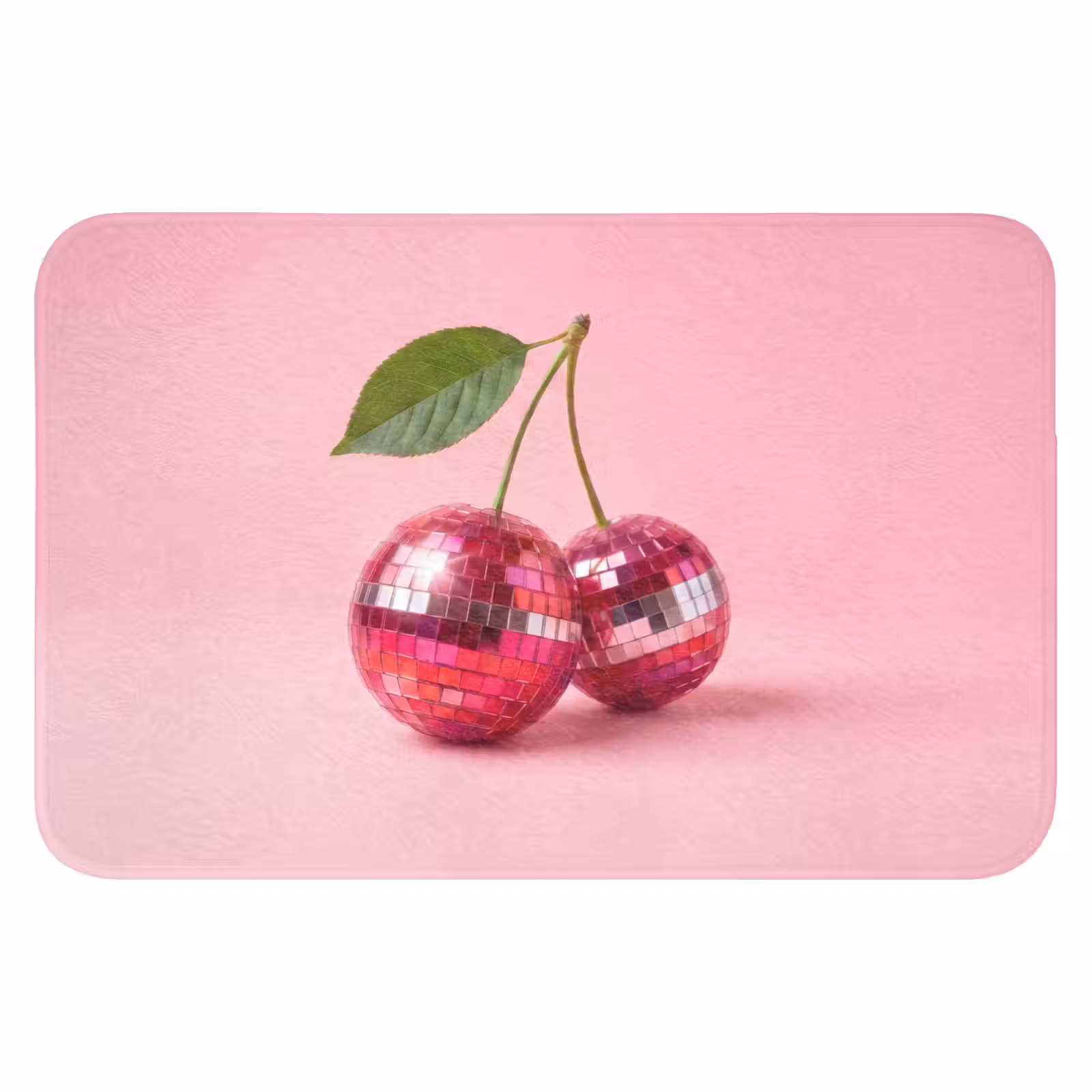 WC Mat - Disco - Kersen - Roze — 1