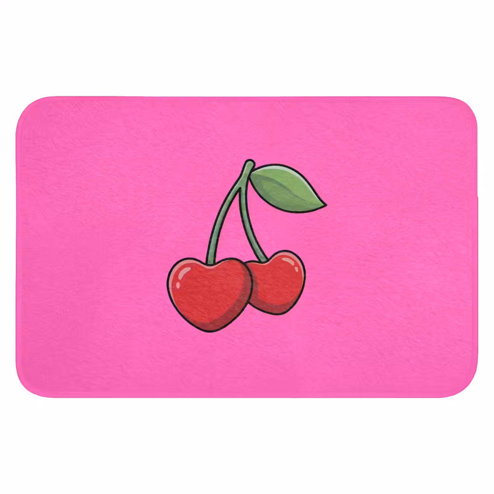 WC Mat - Kers - Roze - Fruit — 1