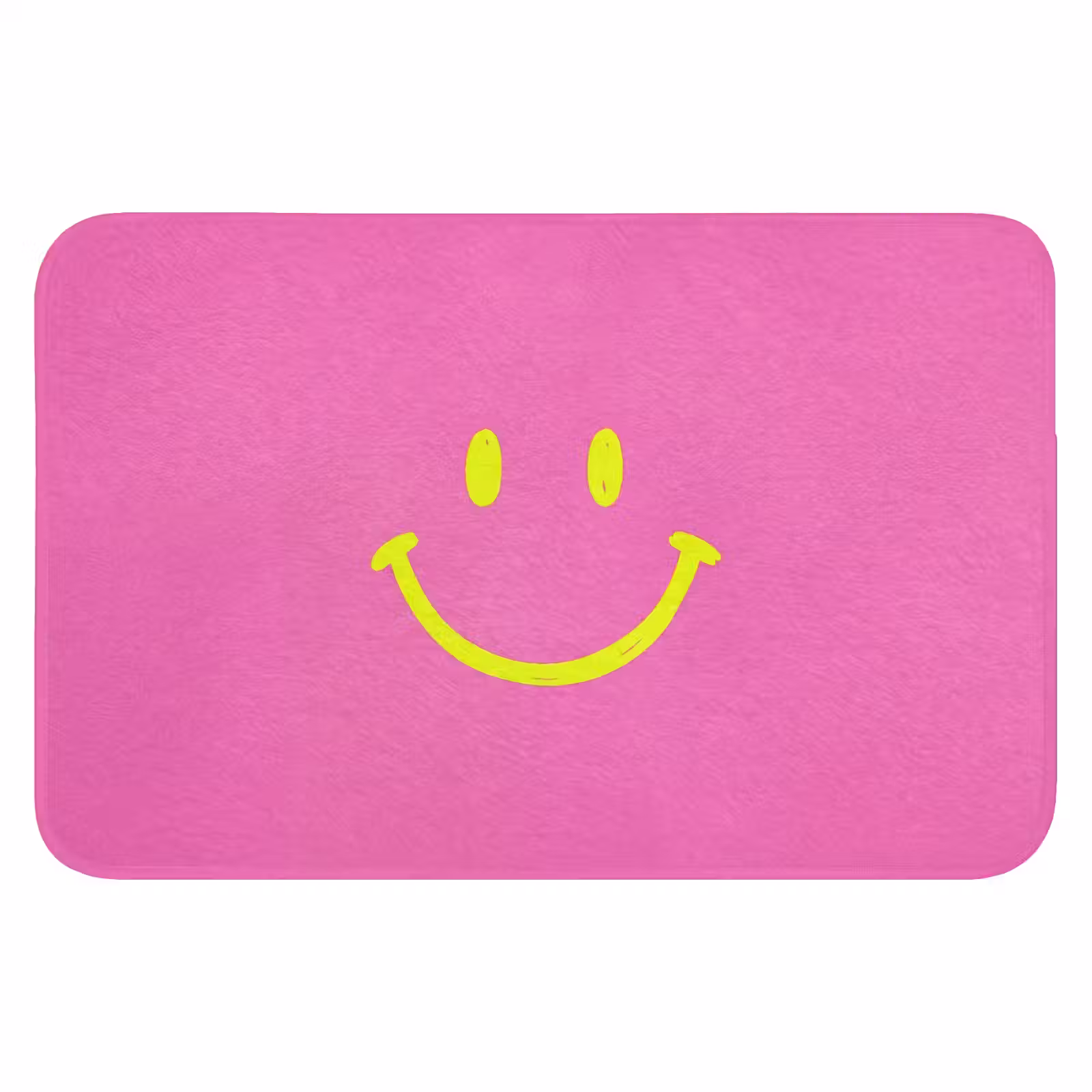 WC Mat - Smiley - Vrolijk - Roze — 1