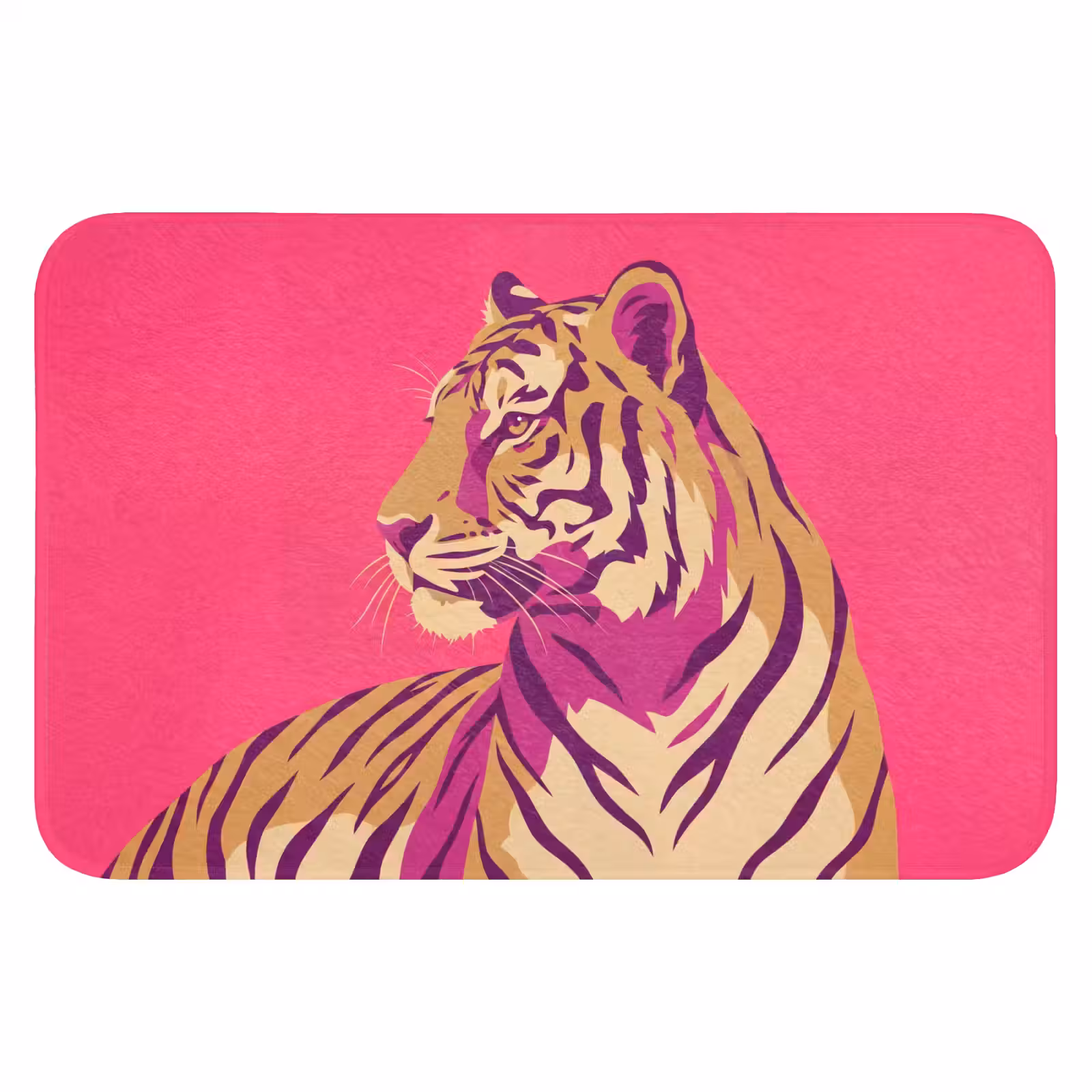 WC Mat - Tijger - Modern - Neon — 1
