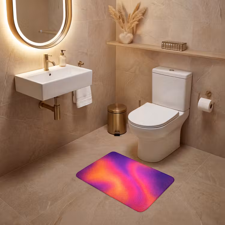 WC Mat - Abstract - Patroon - Kleurverloop — 4