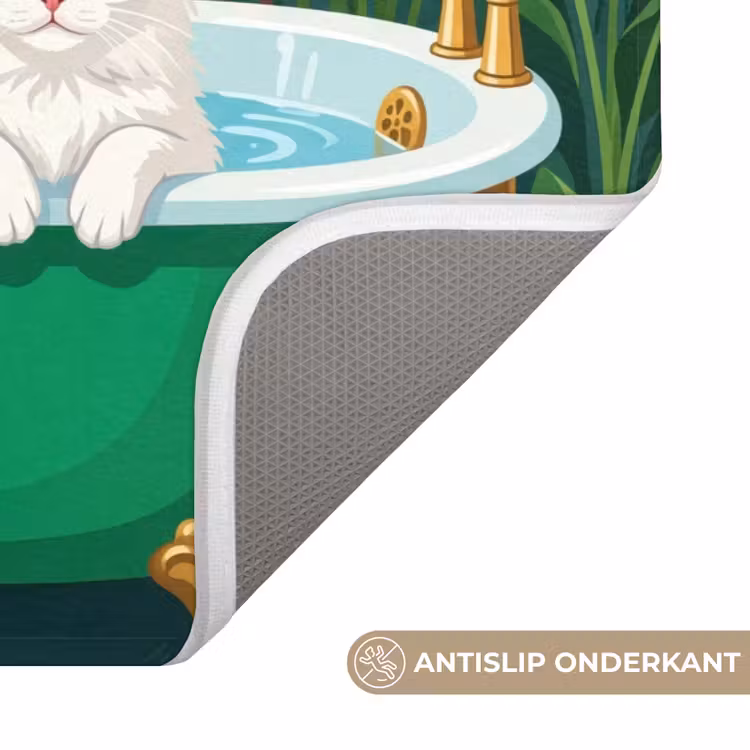 WC Mat - Badkamer - Kattenparade - Kleurrijk — 3