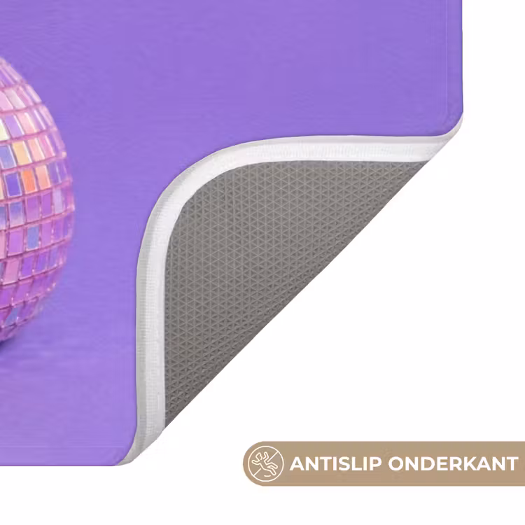 WC Mat - Disco - Eend - Paars — 3