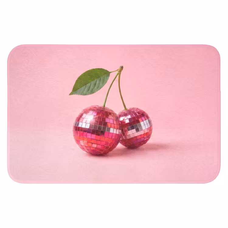 WC Mat - Disco - Kersen - Roze — 1
