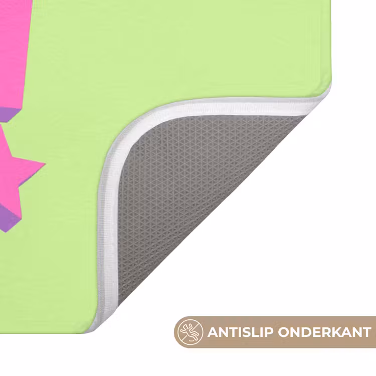 WC Mat - Groen - Neon - Quote — 3