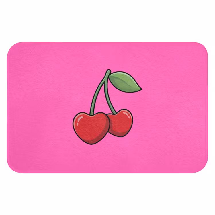 WC Mat - Kers - Roze - Fruit — 1