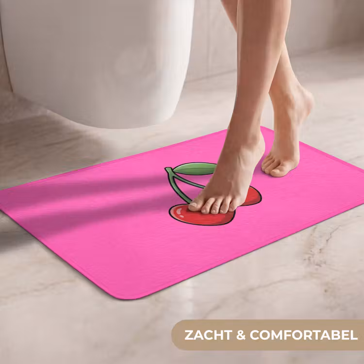 WC Mat - Kers - Roze - Fruit — 7