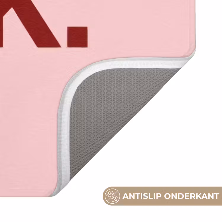 WC Mat - Statement - Krachtig - Roze — 3