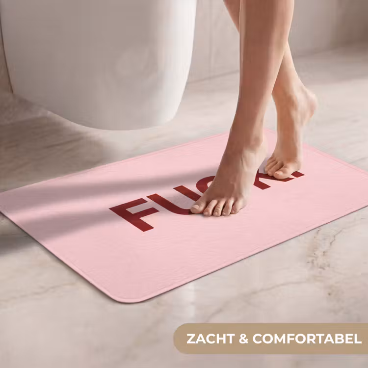 WC Mat - Statement - Krachtig - Roze — 7