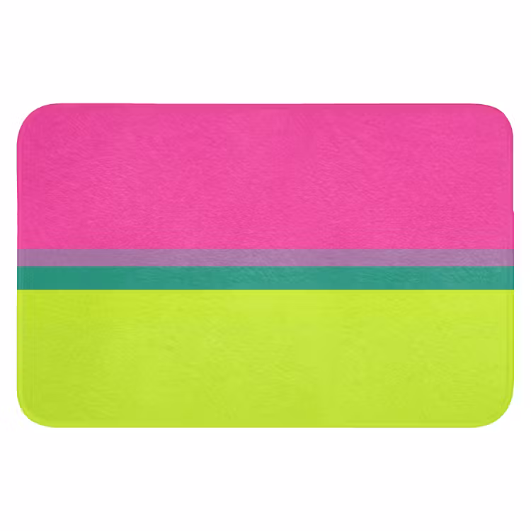 WC Mat - Strepen - Modern - Kleurrijk — 1