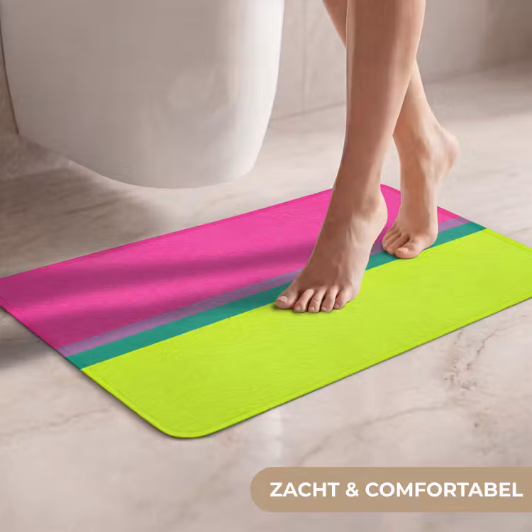 WC Mat - Strepen - Modern - Kleurrijk — 7