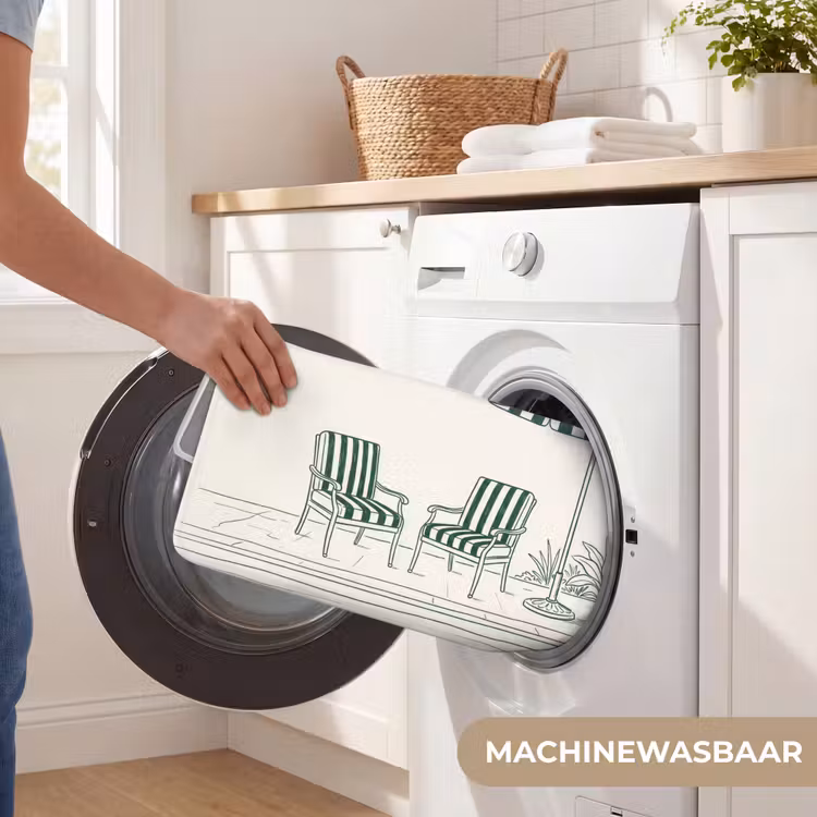 WC Mat - Terras - Illustratie - Groen — 5
