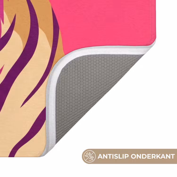 WC Mat - Tijger - Modern - Neon — 3