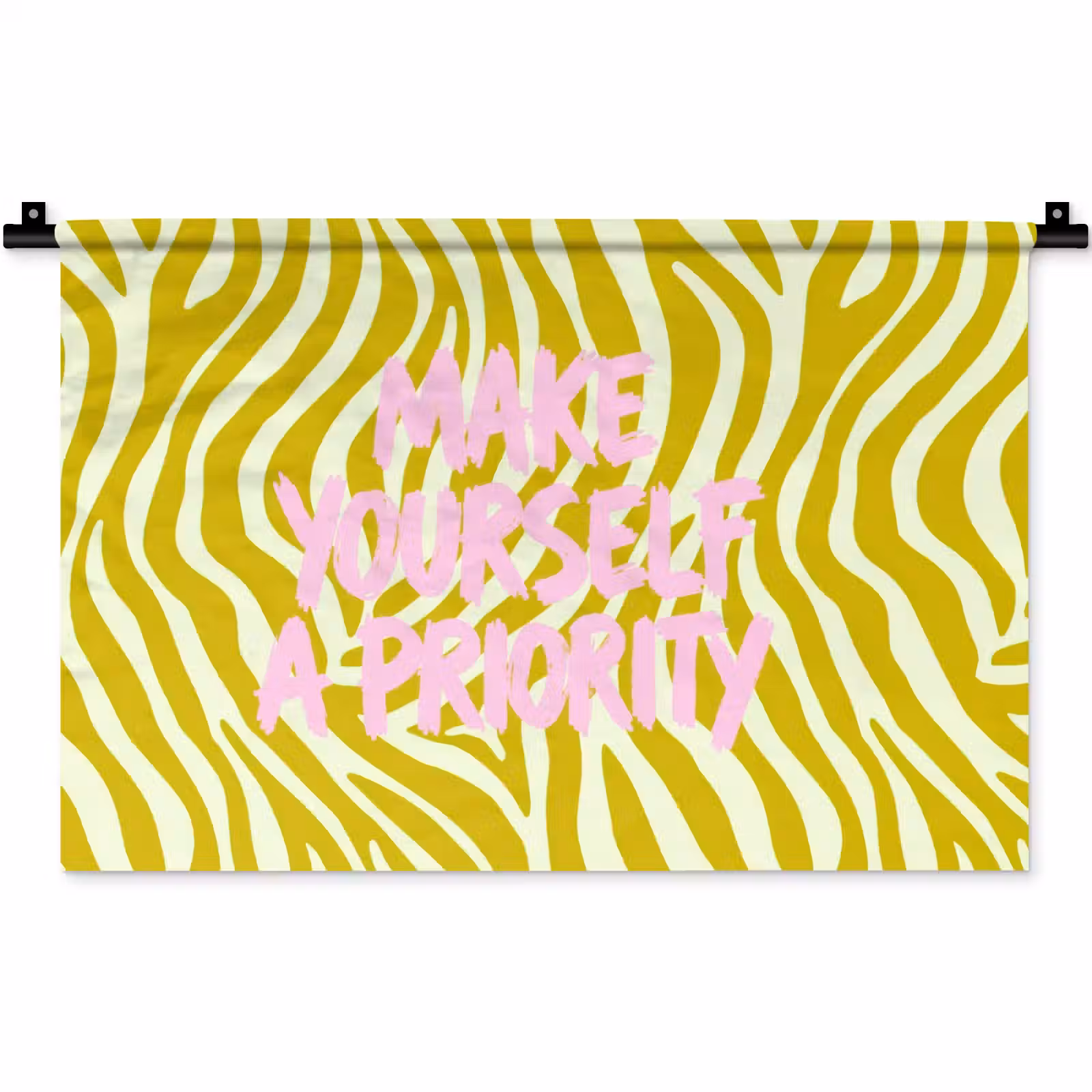 Wandkleed - Zebraprint - Priority - Roze — 1