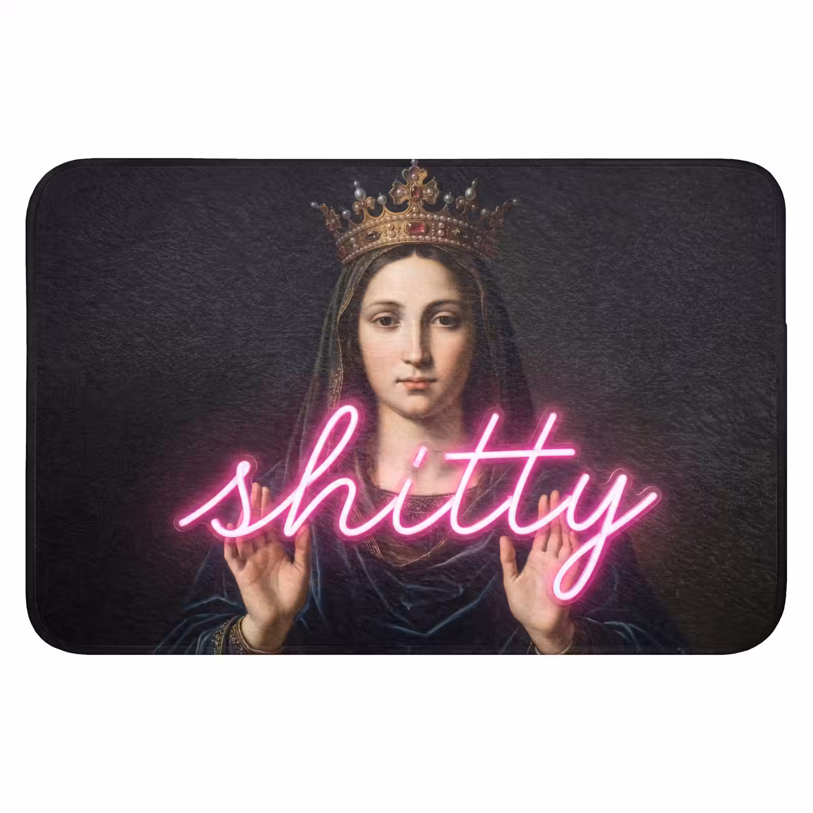 WC Mat - Ironisch - Tekst - Neon — 1
