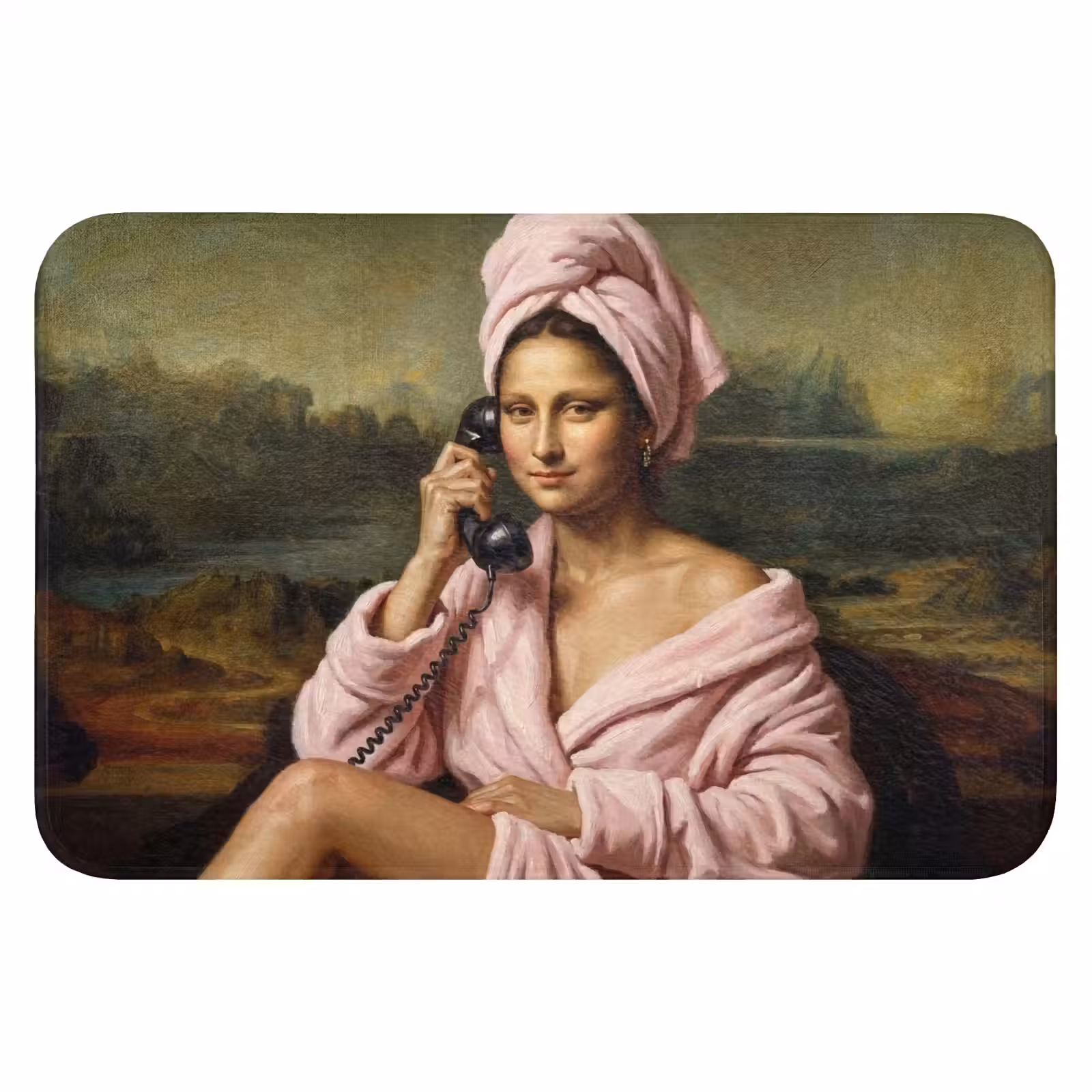 WC Mat - Mona - Klassiek - Roze — 1