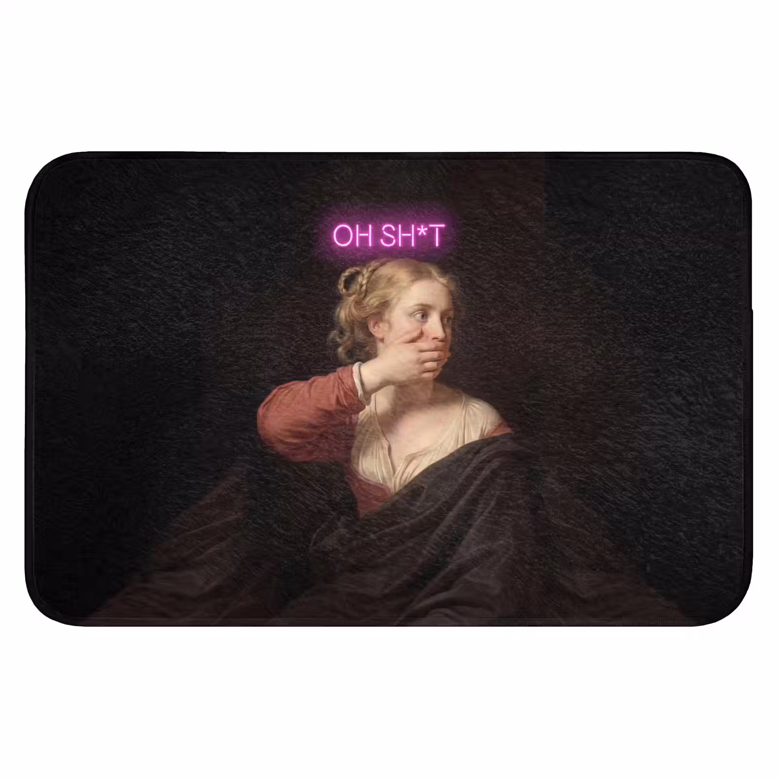WC Mat - Quote - Neon - vrouw — 1