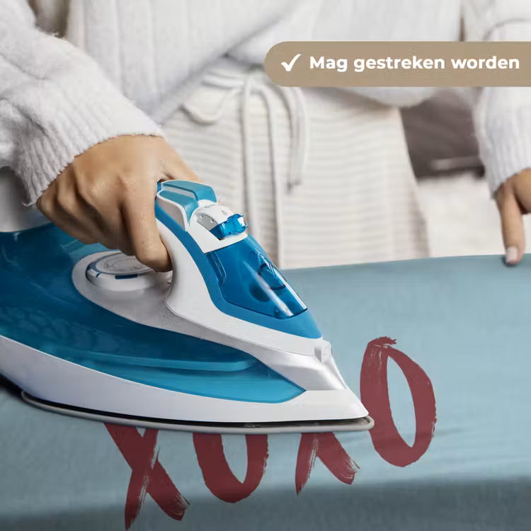Wandkleed - XOXO - Blauw - Rood — 6
