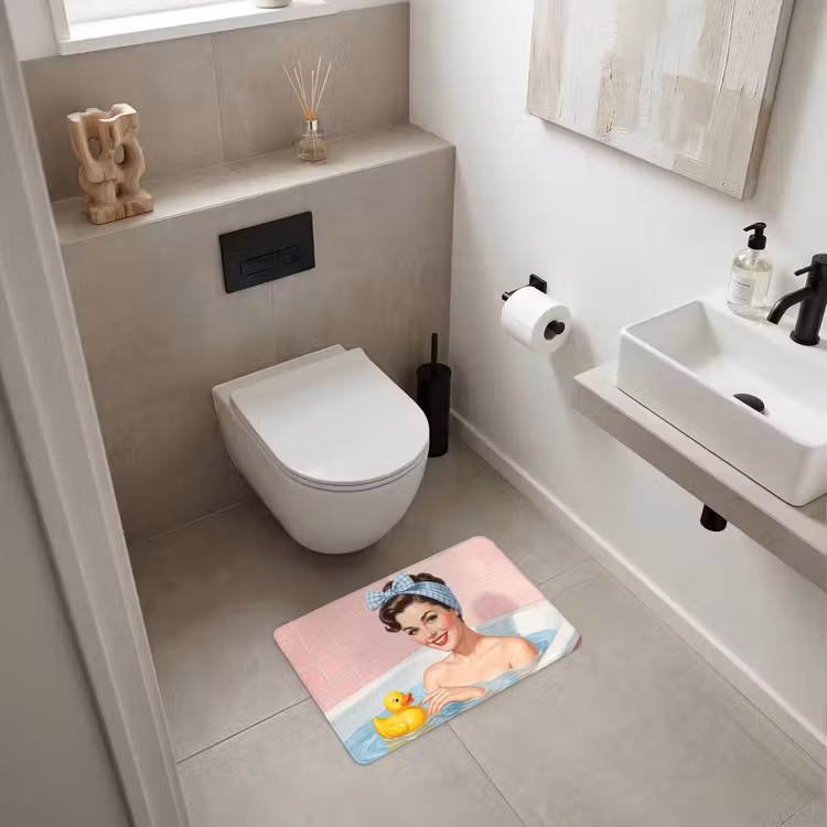 WC Mat - Badkamer - Eend - Blauw — 6