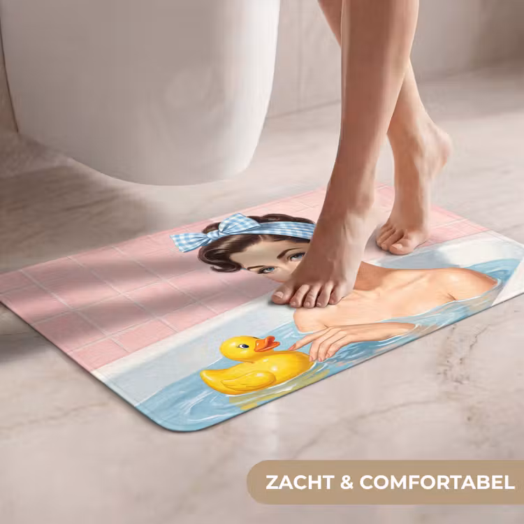WC Mat - Badkamer - Eend - Blauw — 7