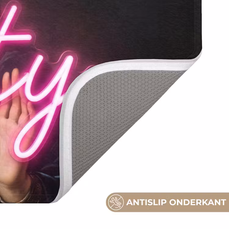 WC Mat - Ironisch - Tekst - Neon — 3