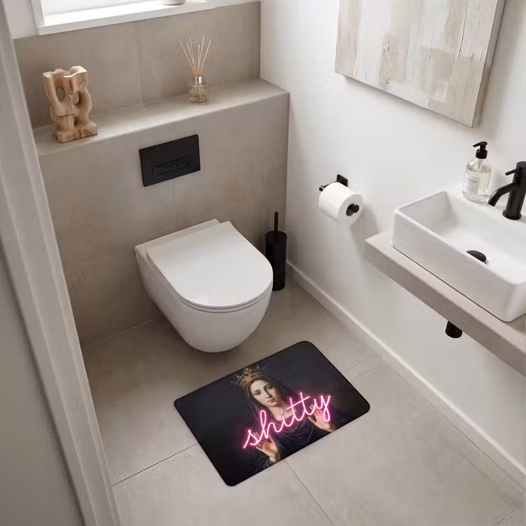 WC Mat - Ironisch - Tekst - Neon — 6