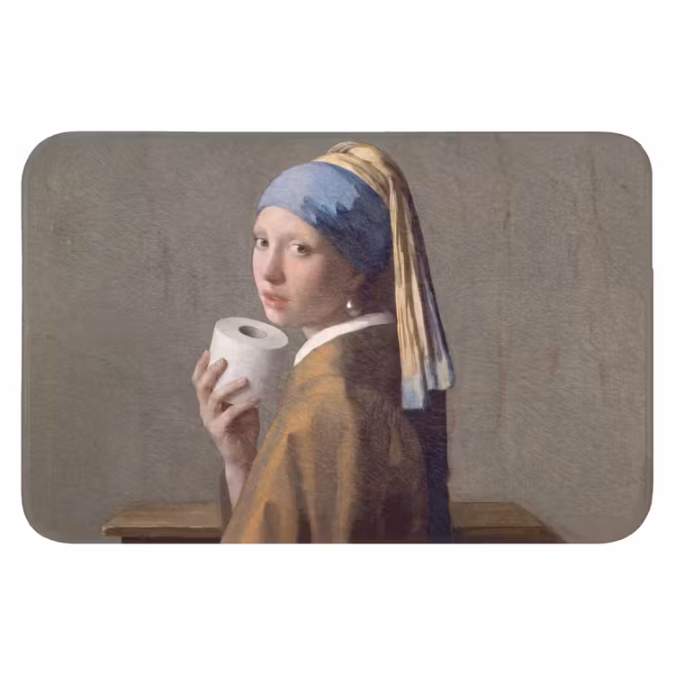 WC Mat - Klassiek - Humor - Kleurrijk — 1