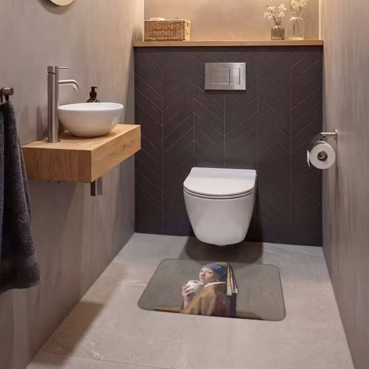 WC Mat - Klassiek - Humor - Kleurrijk — 2