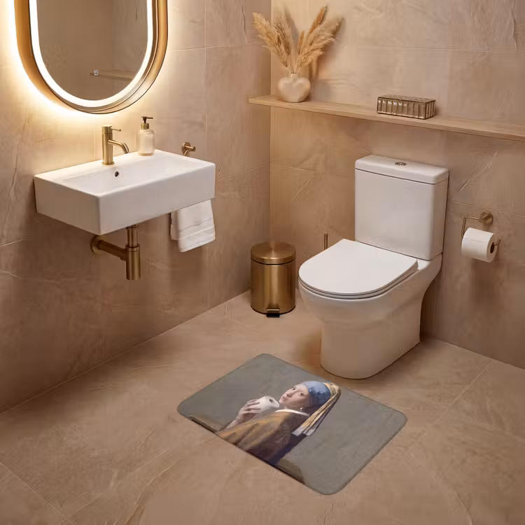 WC Mat - Klassiek - Humor - Kleurrijk — 4