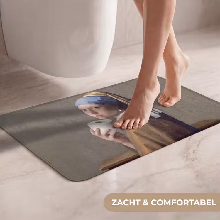 WC Mat - Klassiek - Humor - Kleurrijk — 7