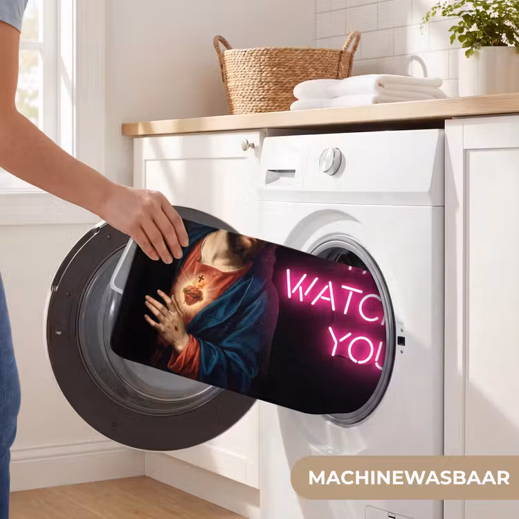 WC Mat - Man - Tekst - Neon — 5