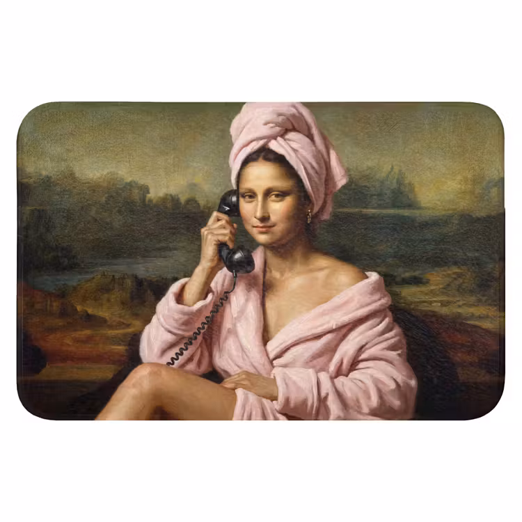 WC Mat - Mona - Klassiek - Roze — 1