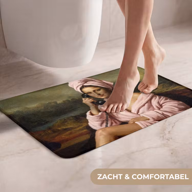 WC Mat - Mona - Klassiek - Roze — 7