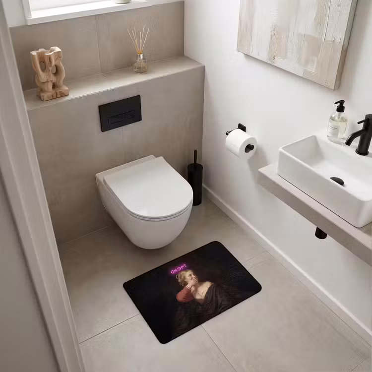 WC Mat - Quote - Neon - vrouw — 6